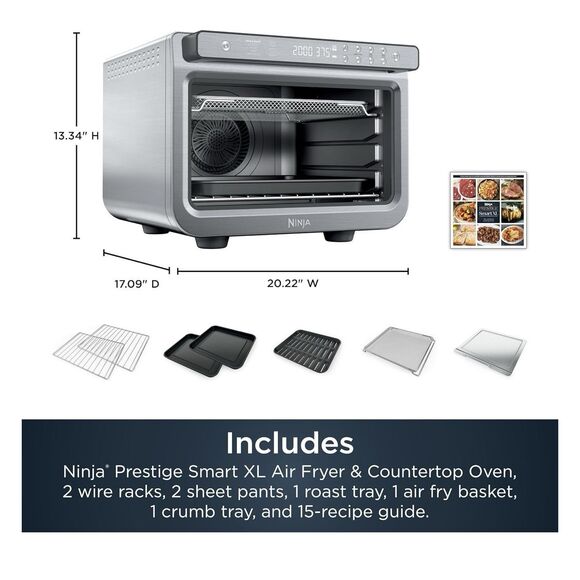 Ninja Prestige Smart XL Air Fryer & Countertop Oven + Pro Cook DT501 - Picture 2 of 9